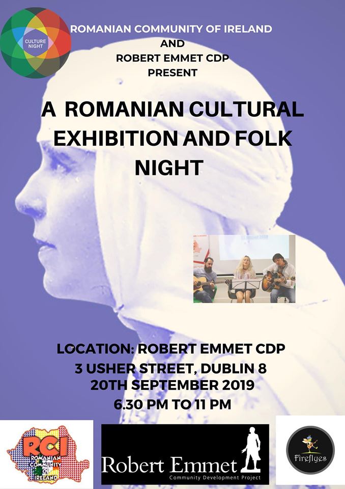 Culture Night – Romanian Cultural Exhibition, 20 septembrie 2019