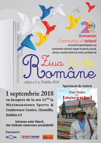 Ziua Limbii Române - Inocentul, septembrie 2018 